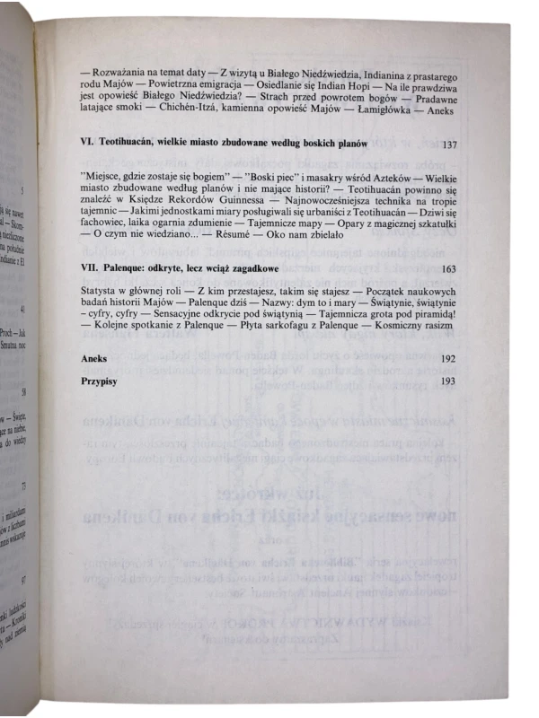 Dzień, w którym przybyli bogowie Erich von Daniken