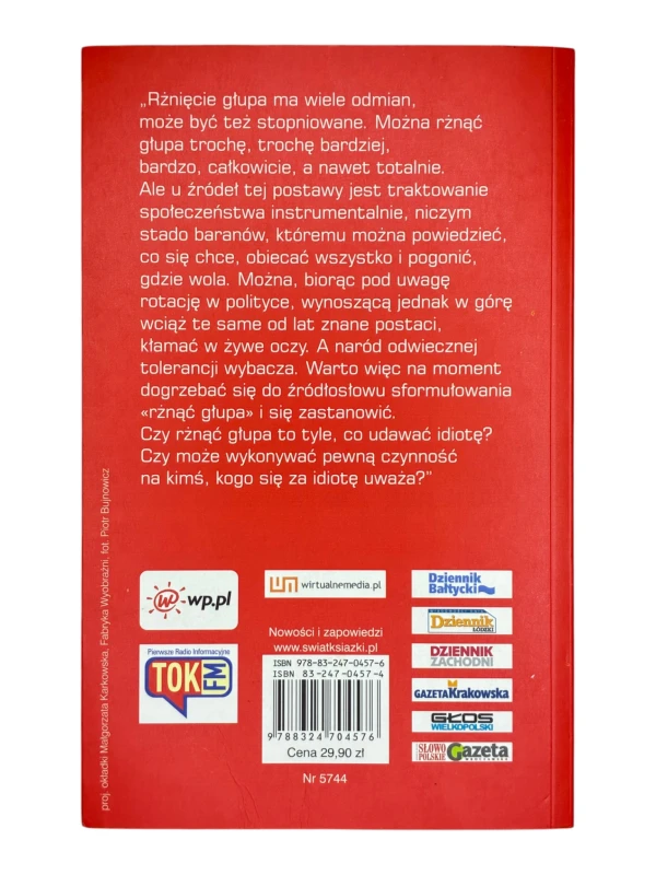 Polska, głupcze! Tomasz Lis