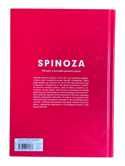 Spinoza Filozofia w porządku geometrycznym Joan Solé