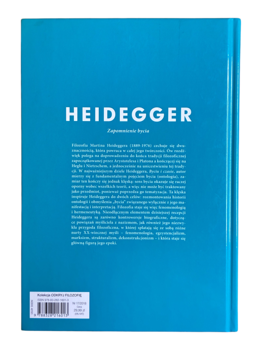 Heidegger. Zapomnienie bycia Arturo Leyte