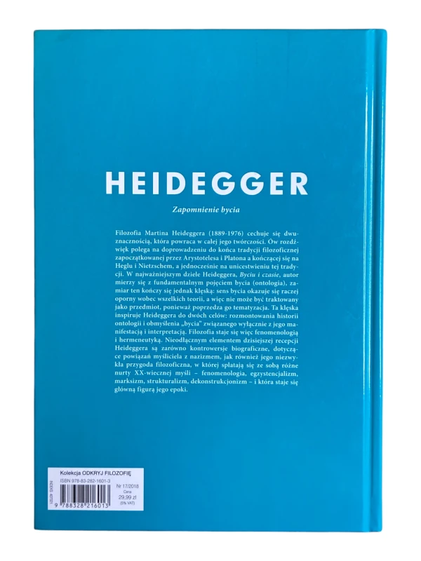 Heidegger. Zapomnienie bycia Arturo Leyte