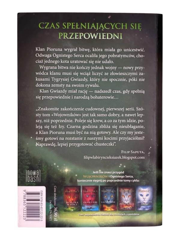 Wojownicy. Czarna godzina Erin Hunter