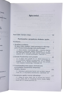 Psychoanaliza z perspektywy działania i języka Dieter Flader