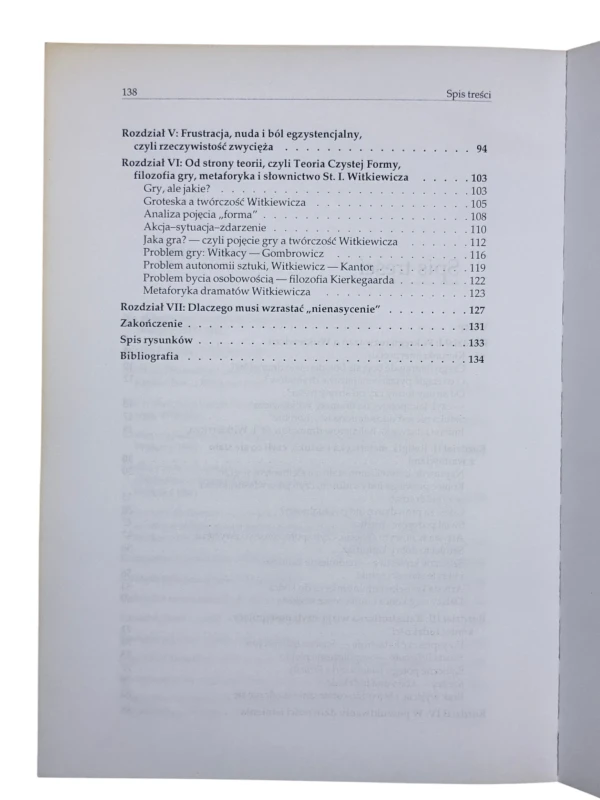 W poszukiwaniu dziwności istnienia Rzecz o dramatach Witkacego Joanna Trzos