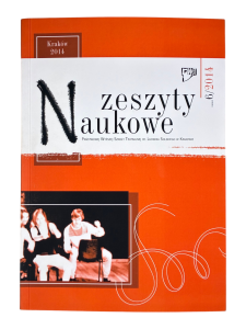 Zeszyty Naukowe 6/2014 Państwowej Wyższej Szkoły Teatralnej w Krakowie