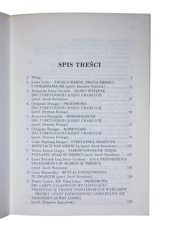 Śmierć i umieranie Tradycja Tybetańska Jacek Sieradzon