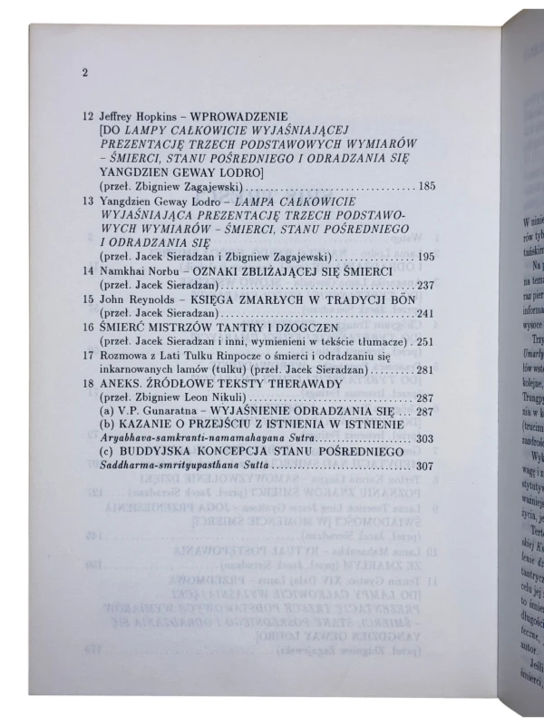Śmierć i umieranie Tradycja Tybetańska Jacek Sieradzon