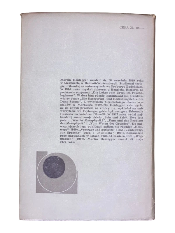 Budować mieszkać myśleć. Eseje wybrane Martin Heidegger