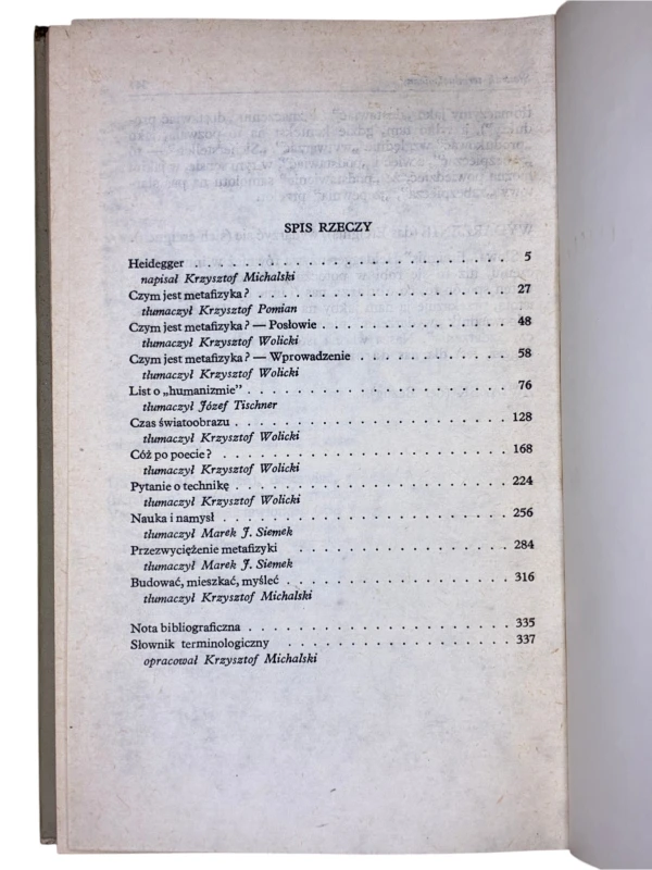 Budować mieszkać myśleć. Eseje wybrane Martin Heidegger