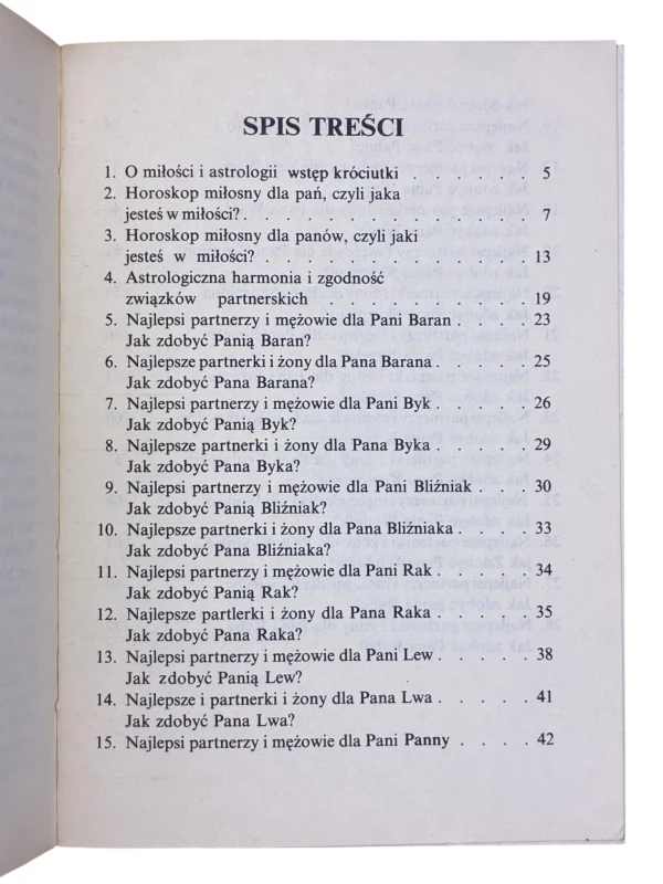 Horoskop i miłość Zbigniew Rak