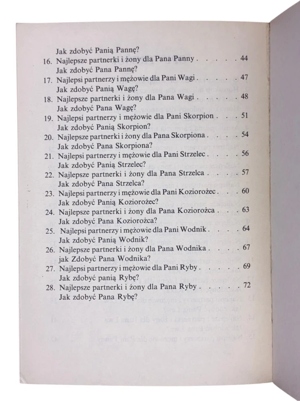 Horoskop i miłość Zbigniew Rak