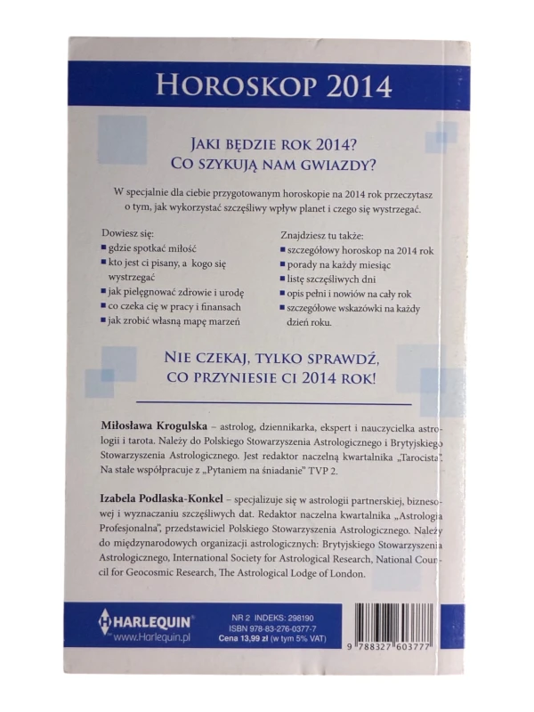 Skorpion Horoskop 2014 Izabela Podlaska-Konkel, Miłosława Krogulska