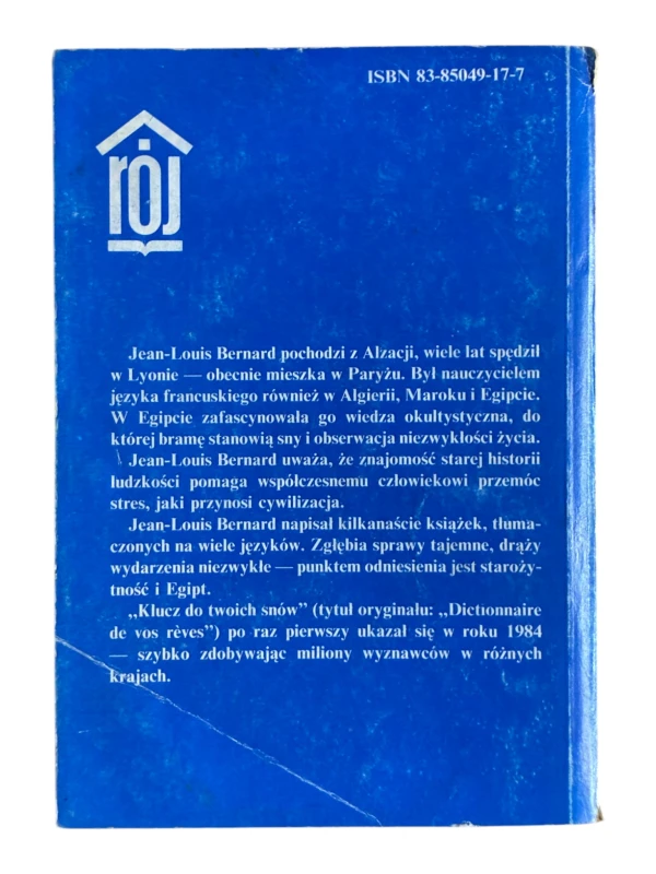 Klucz do twoich snów Jean Louis Bernard