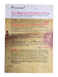 Astrologia i psychologia Stephen Arroyo