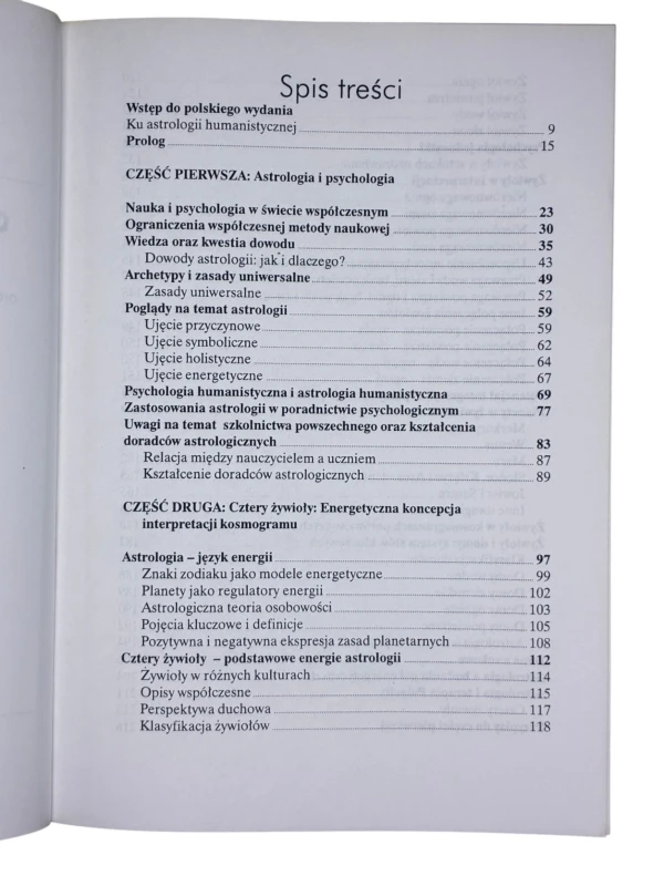 Astrologia i psychologia Stephen Arroyo