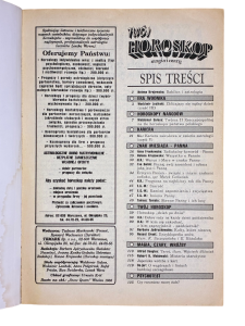 Twój horoskop Magia i czary nr 5 1992