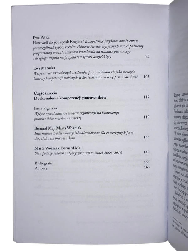 Kształcenie kompetencji w biegu życia człowieka Joanna Aksman, Stanisław Nieciuński