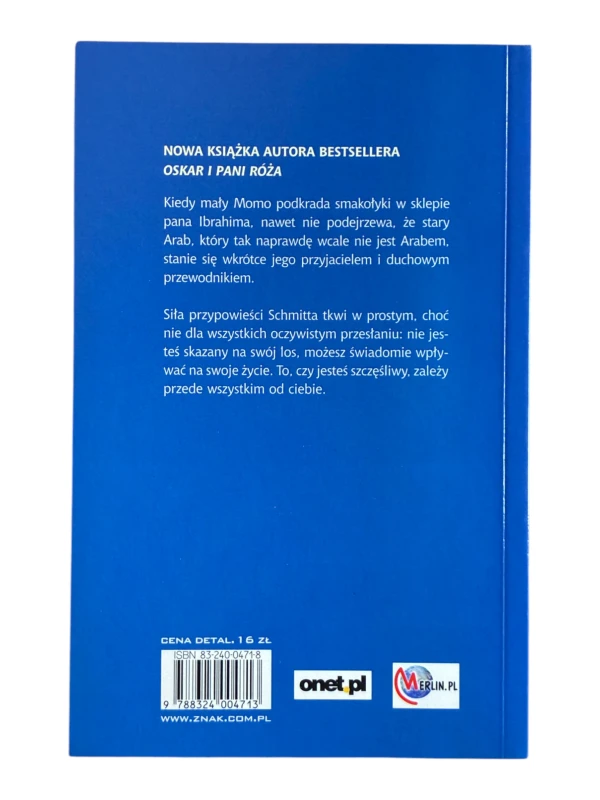 Pan Ibrahim i kwiaty Koranu Eric-Emmanuel Schmitt