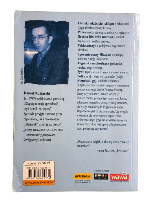 Socjopata w Londynie Daniel Koziarski