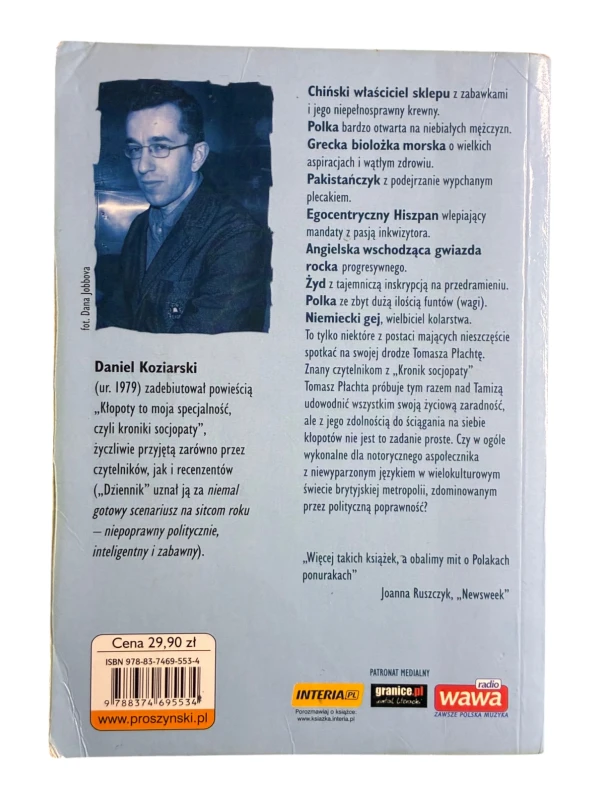 Socjopata w Londynie Daniel Koziarski