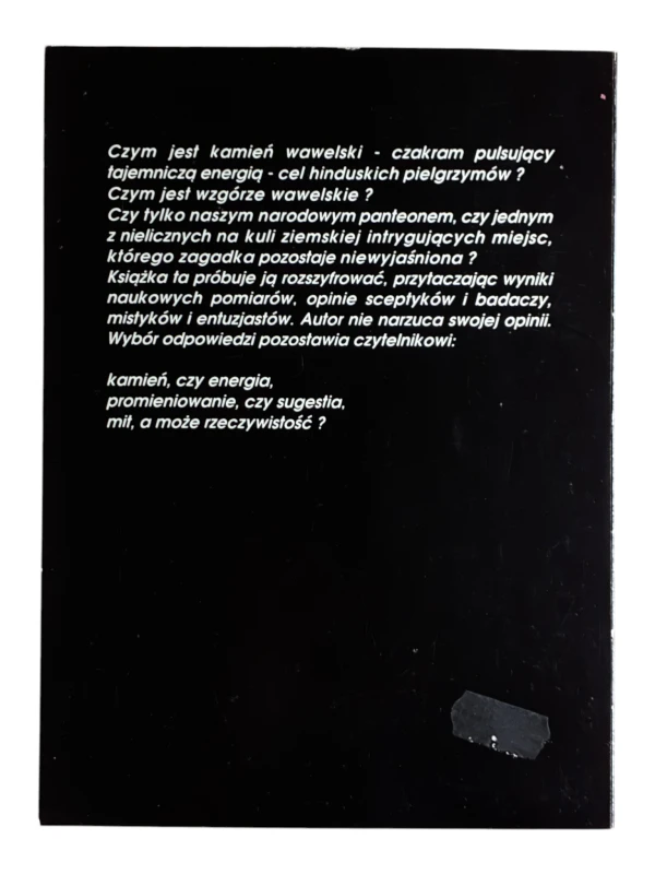 Kamień wawelski? Wacław Wantuch