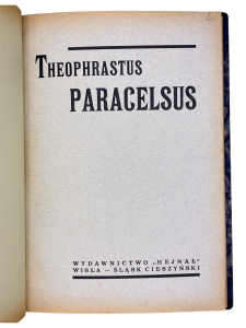 Listy z zaświata. Theophrastus Paracelsus. Astrologja medyczna. Stead, Chodkiewicz, Prengel