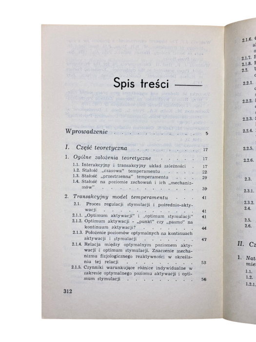 Temperament a system regulacji stymulacji Andrzej Eliasz