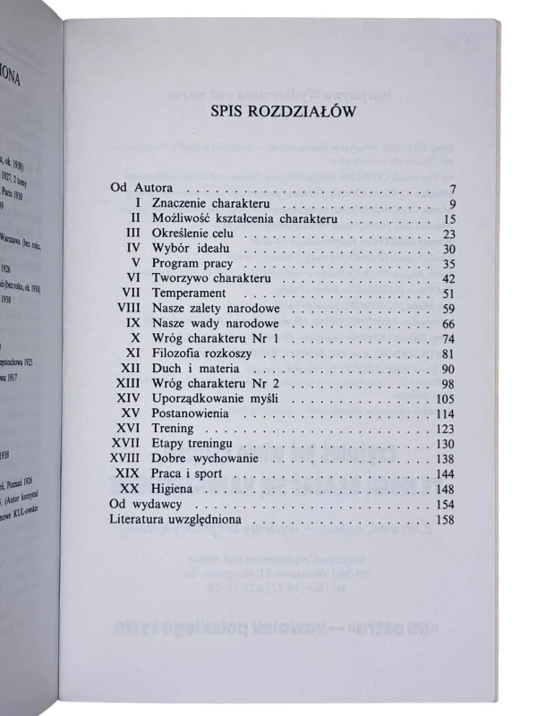 Kształcenie charakteru Marian Pirożyński