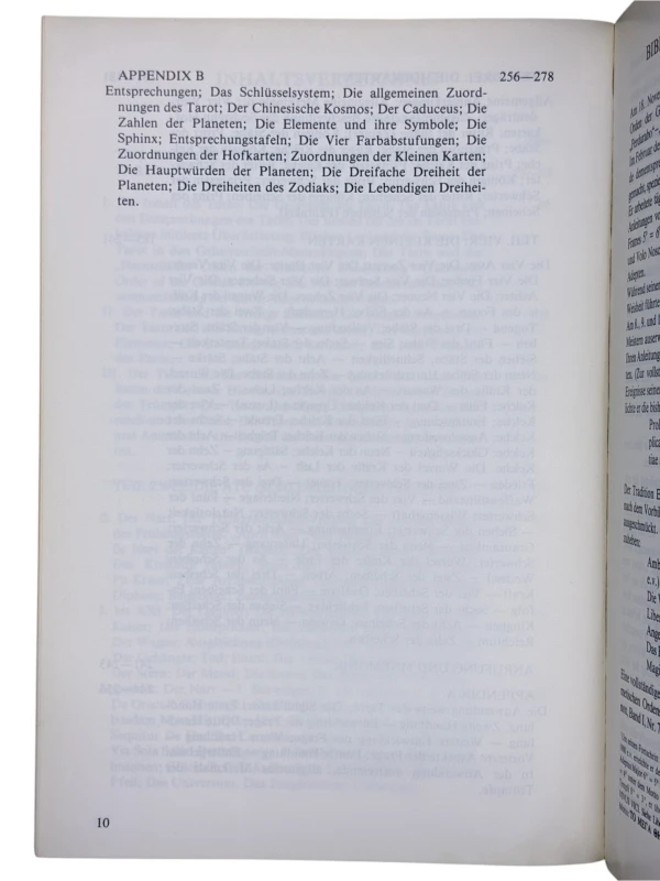 Das Buch Thoth: Ägyptisches Tarot Aleister Crowley