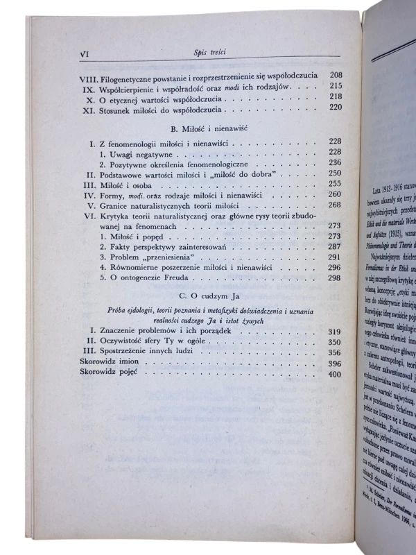 Istota i formy sympatii Max Scheler