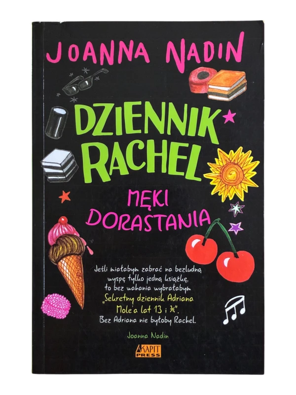 Dziennik Rachel Męki dorastania Joanna Nadin