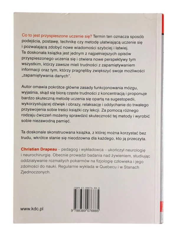 Jak uczyć się szybko i skutecznie Christian Drapeau