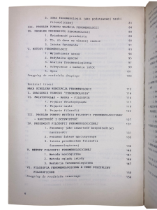 Fenomenologia Edmunda Husserla, Aleksandra Pfandera, Maxa Schelera - ks. Jan Krokos