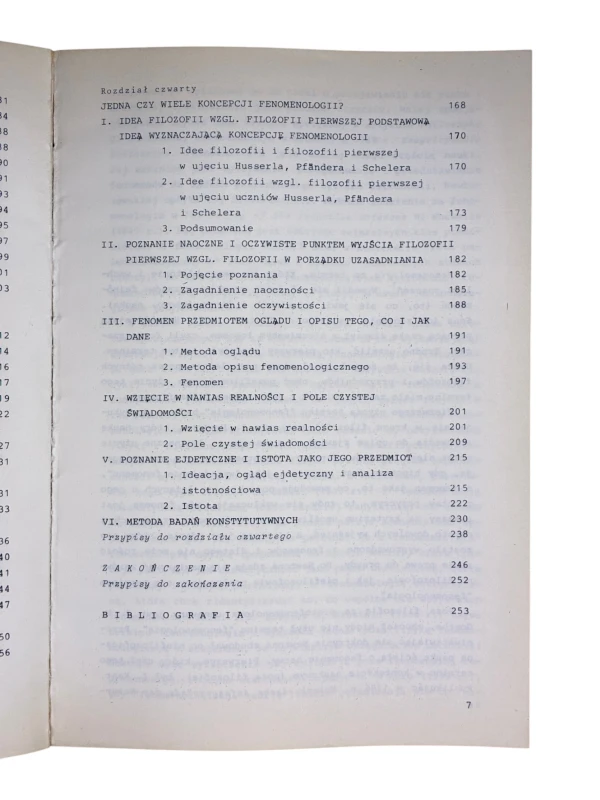 Fenomenologia Edmunda Husserla, Aleksandra Pfandera, Maxa Schelera - ks. Jan Krokos