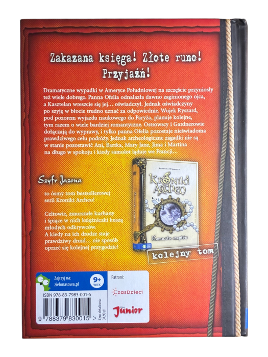 Kroniki Archeo Szyfr Jazona Agnieszka Stelmaszyk
