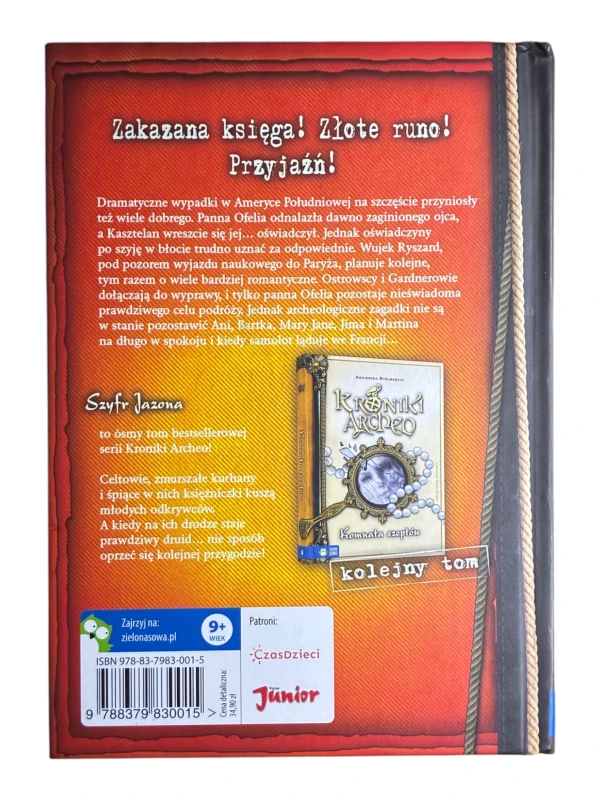Kroniki Archeo Szyfr Jazona Agnieszka Stelmaszyk