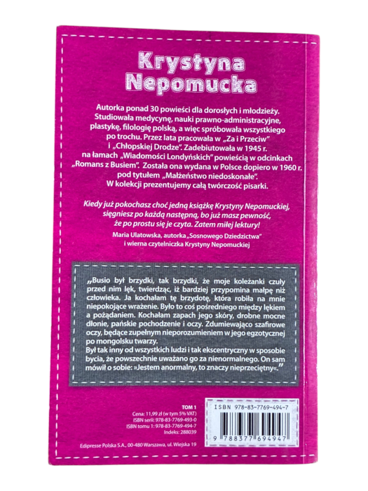 Małżeństwo niedoskonałe Krystyna Nepomucka