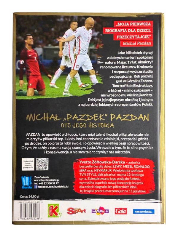 Pazdan Chłopak, który gra całym sercem Yvette Żółtowska-Darska