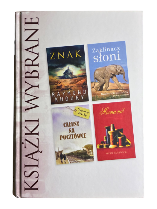 Książki wybrane Reader's Digest Znak Zaklinacz słoni Całusy na pocztówce Mocna nić