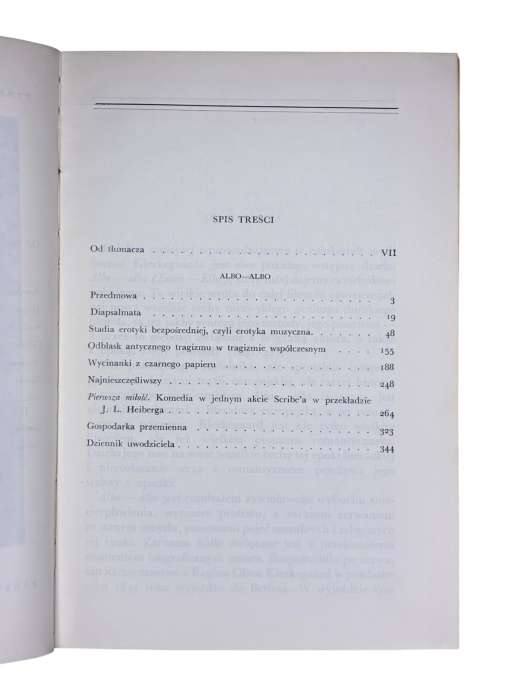 Albo - albo Tom 1 i 2 Soren Kierkegaard
