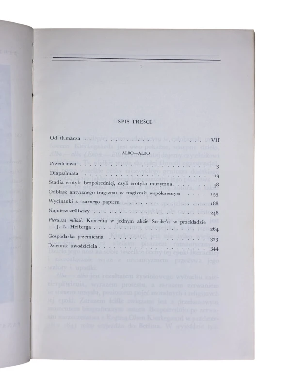 Albo - albo Tom 1 i 2 Soren Kierkegaard