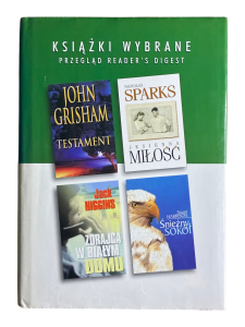 Książki wybrane Reader's Digest Testament Jesienna miłość Zdrajca w Białym Domu Śnieżny sokół