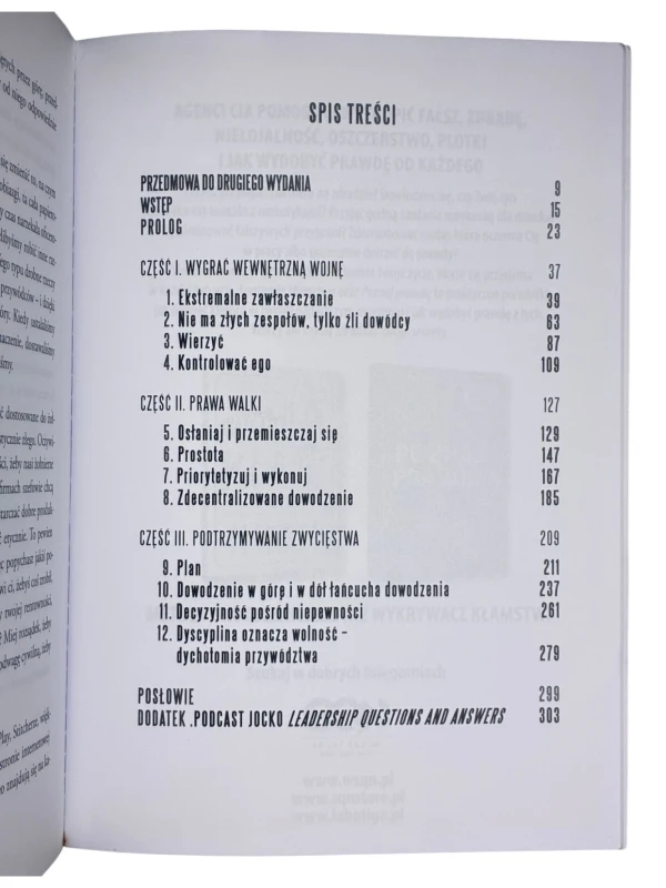Ekstremalne przywództwo Elitarne taktyki Navy SEALs w zarządzaniu Jocko Willink, Leif Babin
