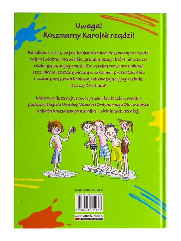 Koszmarny Karolek rządzi porządnie Francesca Simon