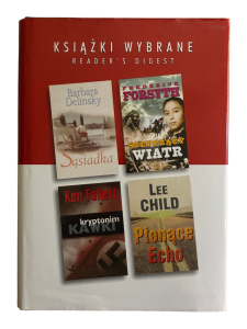Książki wybrane Reader's Digest Sąsiadka, Szepczący wiatr, Kryptonim kawki, Płonące echo