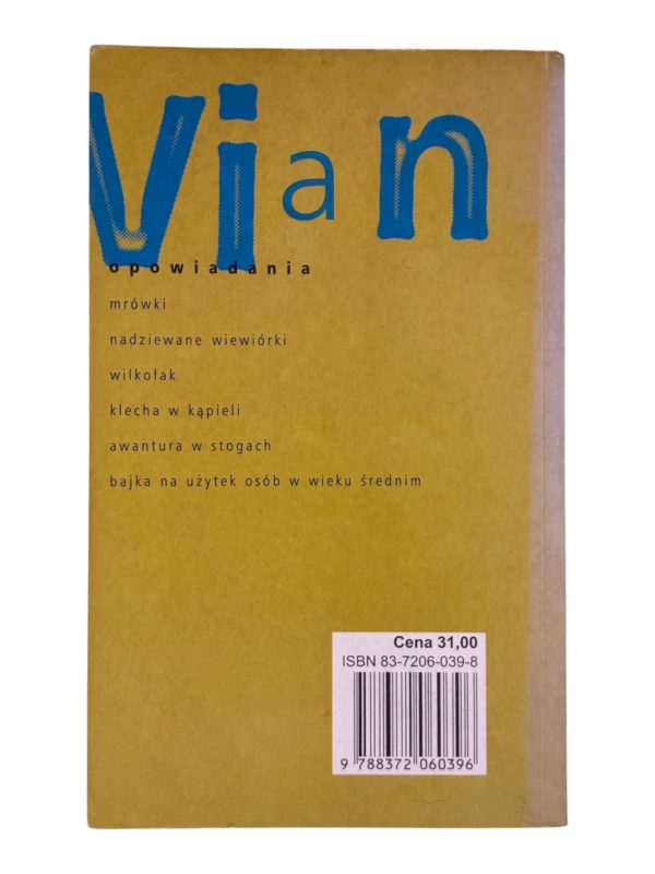 Opowiadania Boris Vian