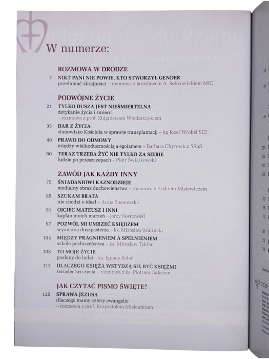 W Drodze Miesięcznik Poświęcony Życiu Chrześcijańskiemu 2 / 2014 (486)