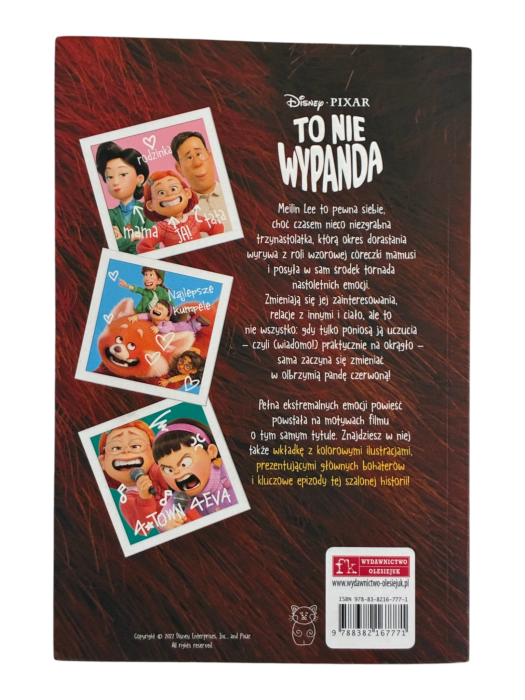 To nie wypanda Disney Pixar Cynthea Liu