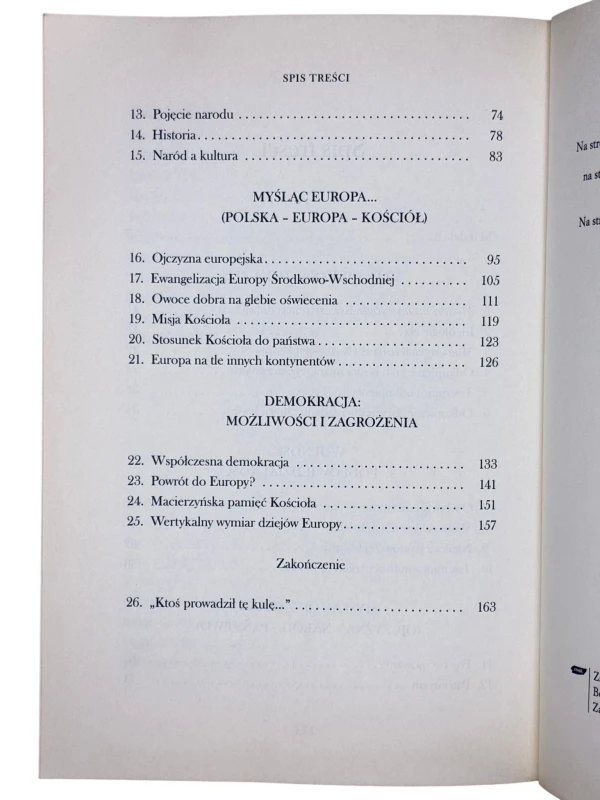 Pamięć i tożsamość Jan Paweł II