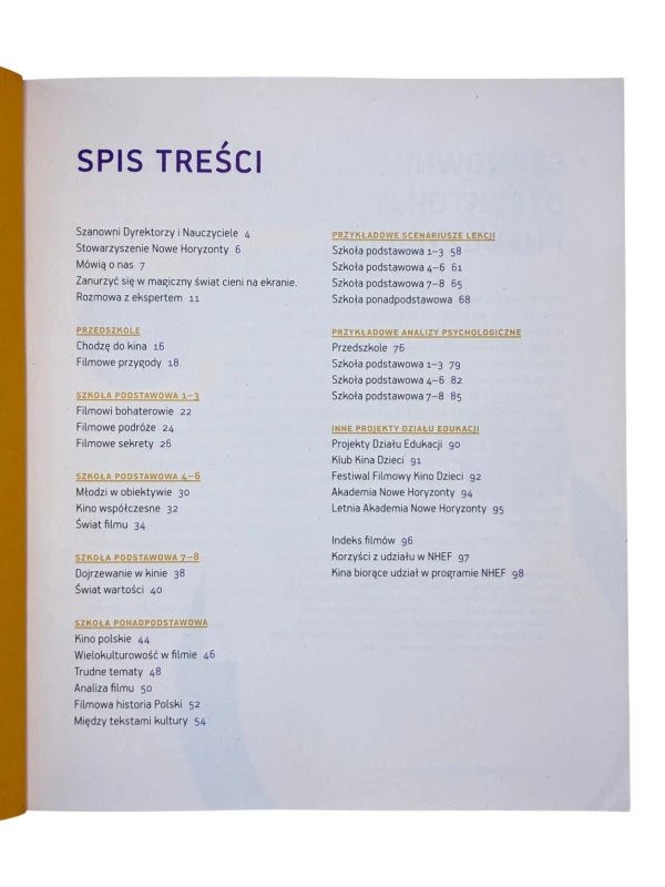 Nowe horyzonty edukacji filmowej, edycja 19/20
